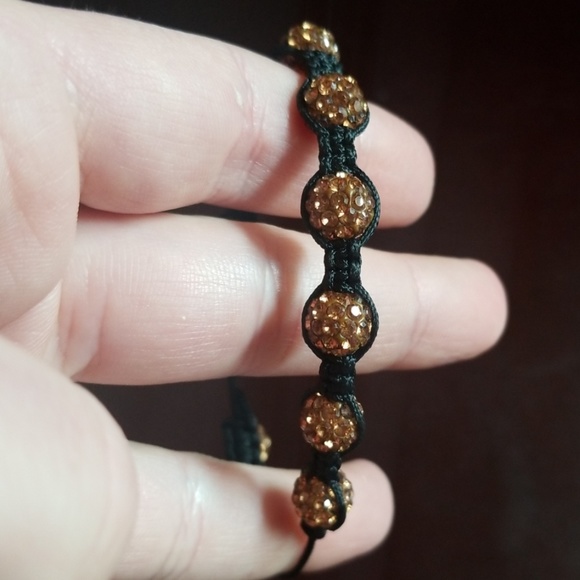 Swarovski crystal adjustable bracelet - Picture 2 of 4